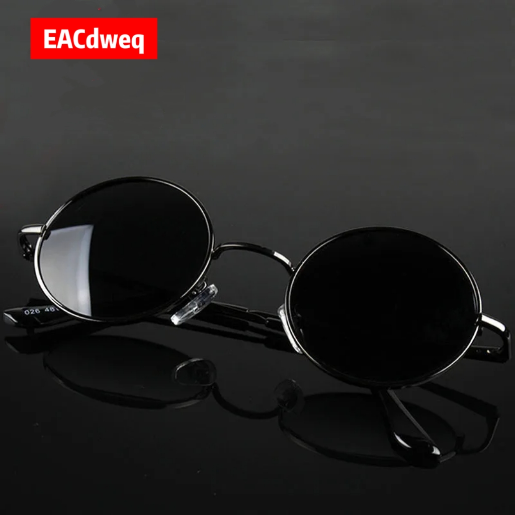 Retro Vintage Round Sunglasses - Vintage Fashion Enthusiasts ulasan dan harga