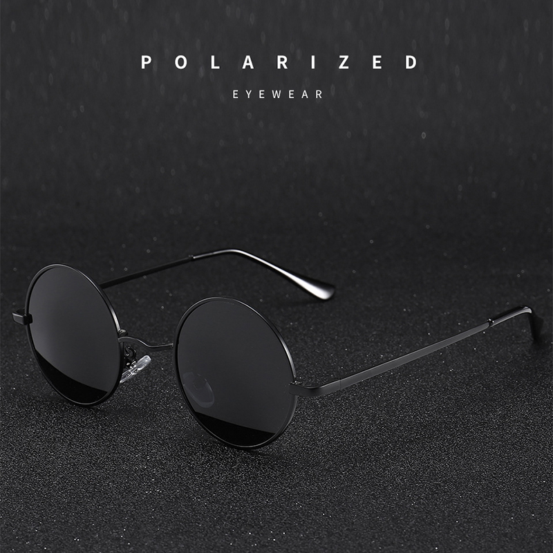 Retro Vintage Round Sunglasses - Vintage Fashion Enthusiasts ulasan dan harga